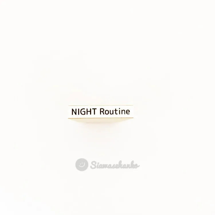 siawasehanko SUNKODO Routine Rubber Stamps, 4 designs
