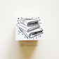 siawasehanko SUNKODO Planner Tower Rubber Stamp