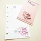 siawasehanko SUNKODO Planner Tower Rubber Stamp