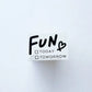 siawasehanko SUNKODO FUN Series Rubber Stamps, 5 designs