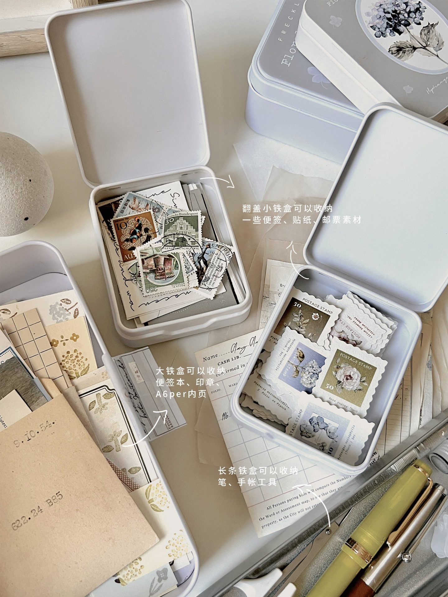 Freckles Tea Storage Tin Box (Tin Only) - Small