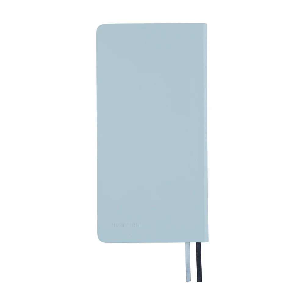 Hobonichi Weeks 2026 - Leather: Snow Blue