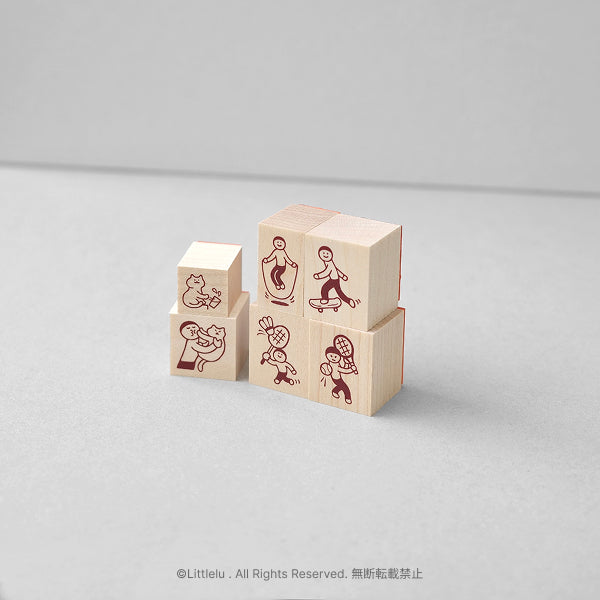 Littlelu Rubber Stamp - 2025 Summer Release