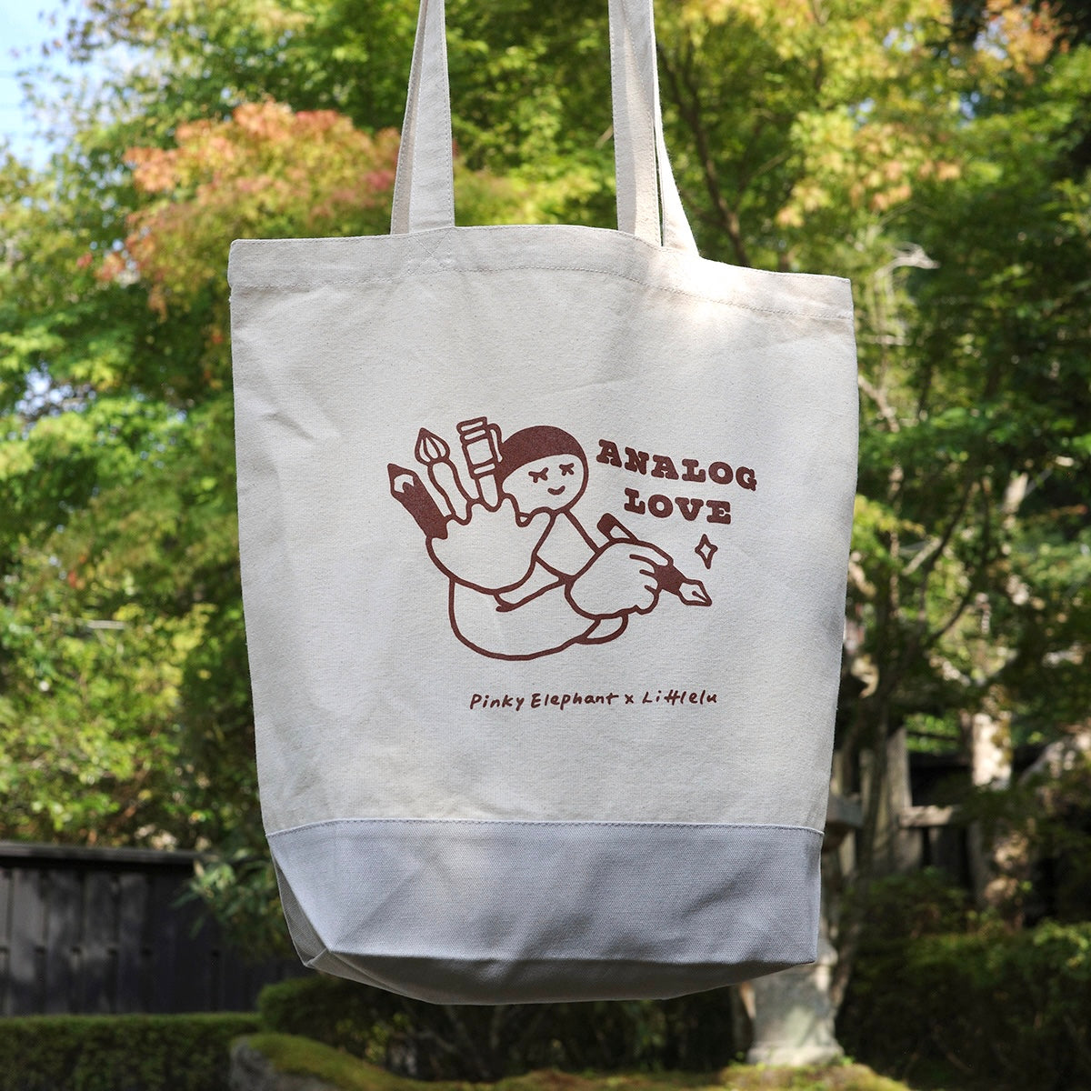 Littlelu Canvas Tote - Analog Love