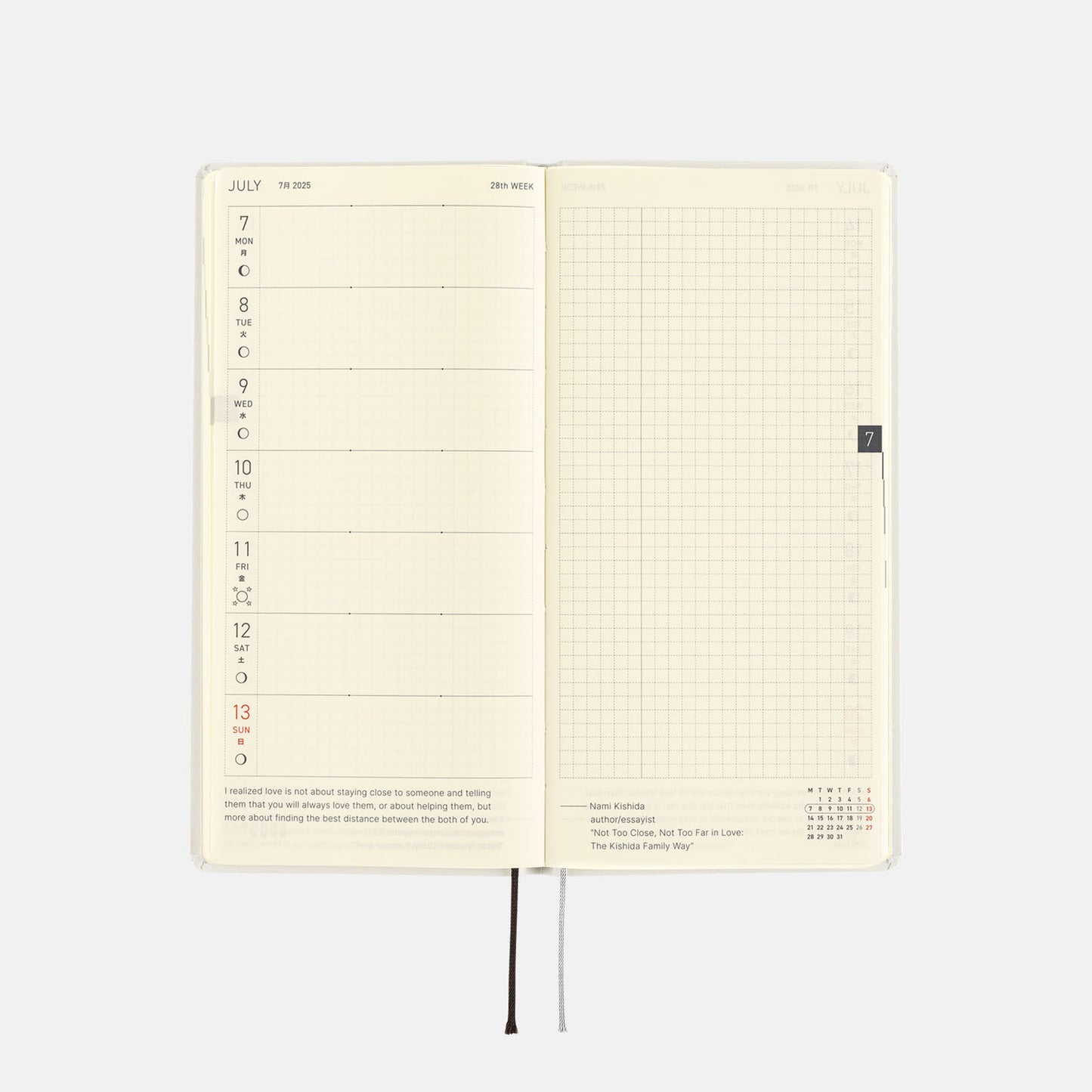 Hobonichi Weeks 2025 - MOTHER: Smiles & Tears