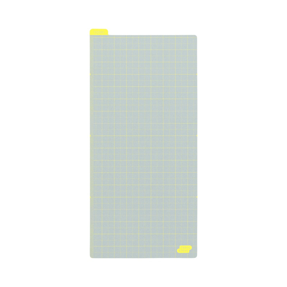 Hobonichi Accessory - Pencil Board, Ice Gray x Yellow, Weeks Size