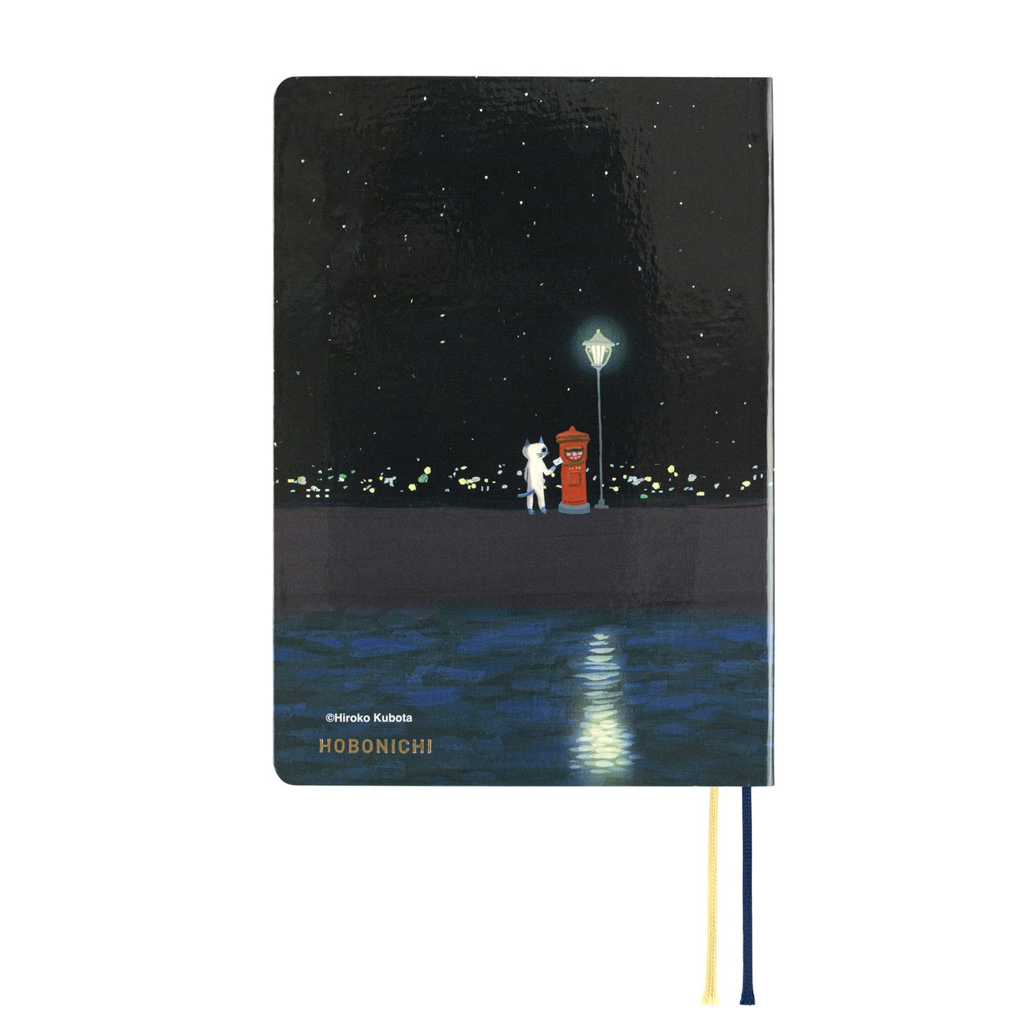 Hobonichi Techo 2025 HON A5 - Hiroko Kubota: Crescent Moon Delivery