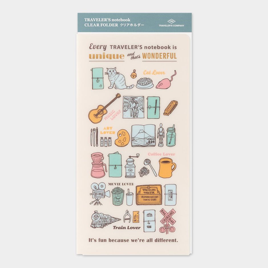 TRAVELER'S Notebook - Regular Size, Clear Folder, 2027 Limited Edition  (Pre-order Now, Shipping Starts After 10/19)
