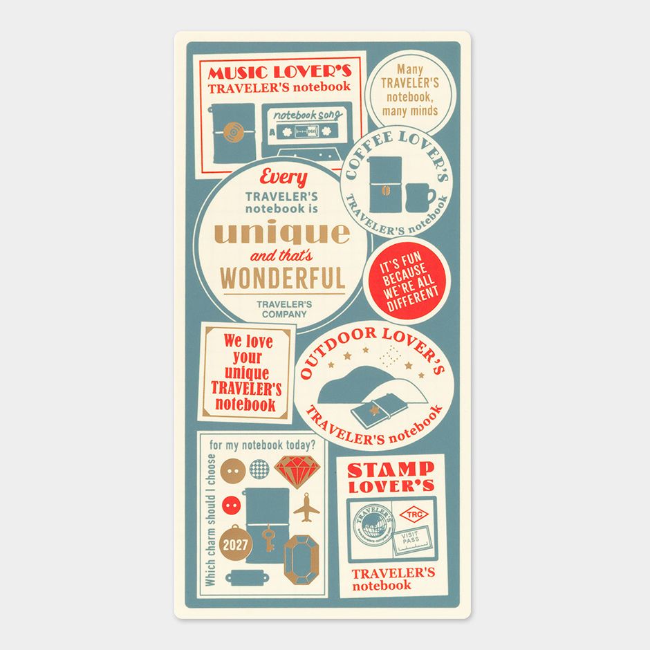 TRAVELER'S Notebook - Regular Size, Plastic Sheet, 2027 Limited Edition  (Pre-order Now, Shipping Starts After 10/19)