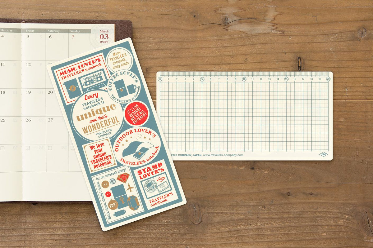 TRAVELER'S Notebook - Regular Size, Plastic Sheet, 2027 Limited Edition  (Pre-order Now, Shipping Starts After 10/19)