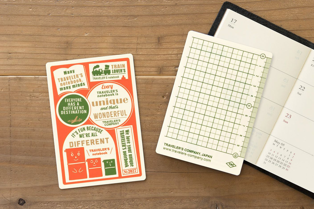 TRAVELER'S Notebook - Passport Size, Plastic Sheet, 2027 Limited Edition (Pre-order Now, Shipping Starts After 10/19)