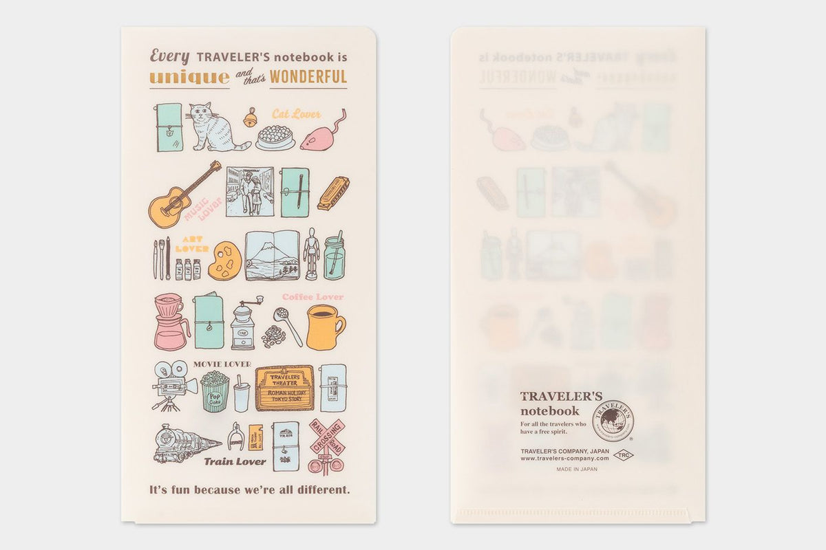 TRAVELER'S Notebook - Regular Size, Clear Folder, 2027 Limited Edition  (Pre-order Now, Shipping Starts After 10/19)
