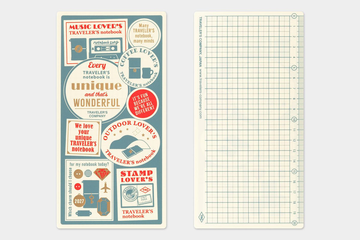 TRAVELER'S Notebook - Regular Size, Plastic Sheet, 2027 Limited Edition  (Pre-order Now, Shipping Starts After 10/19)