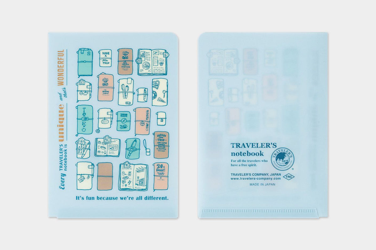 TRAVELER'S Notebook - Passport Size, Clear Folder, 2027 Limited Edition (Pre-order Now, Shipping Starts After 10/19)