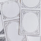 LCN Design Studio Note Pad - Vintage Photo Frame, 2 designs