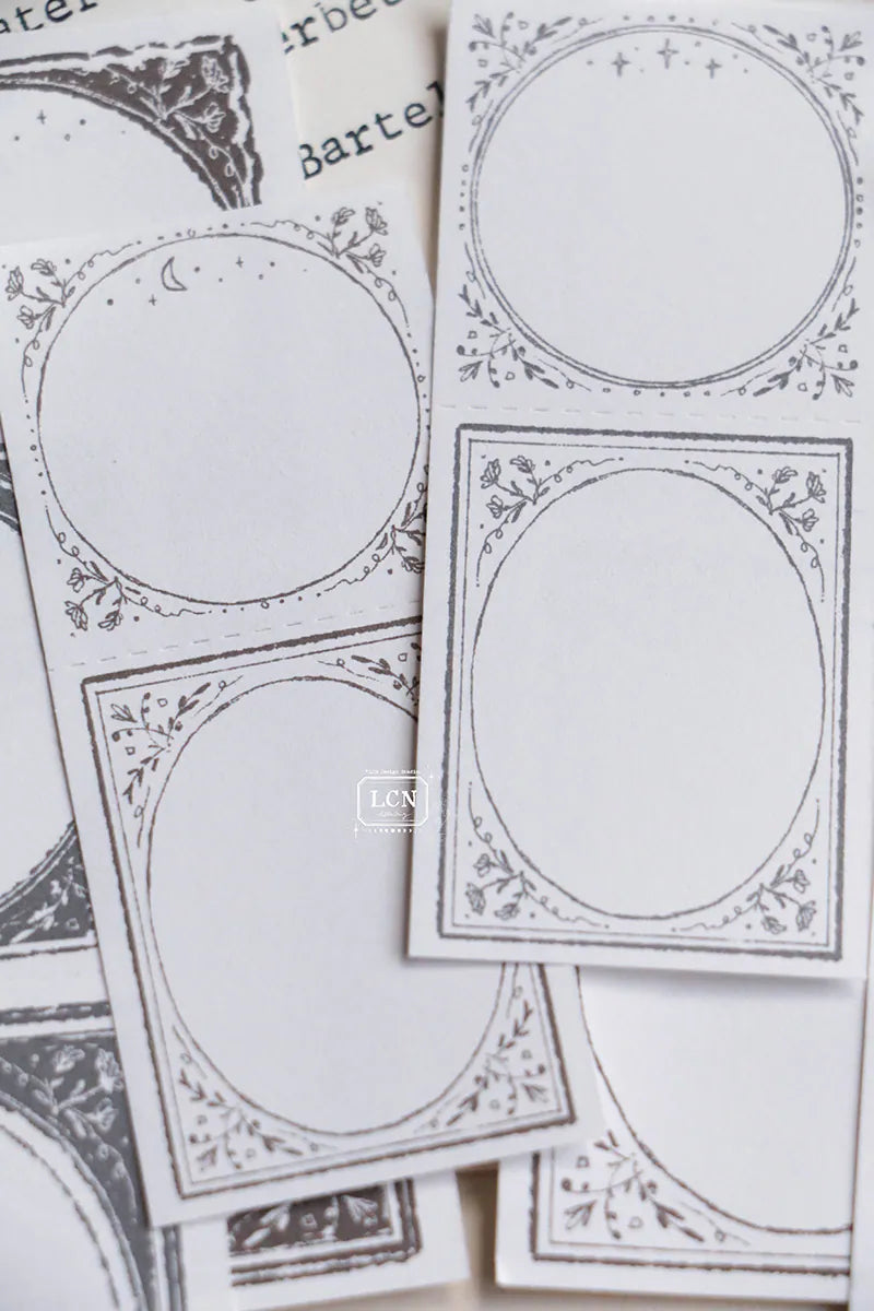 LCN Design Studio Note Pad - Vintage Photo Frame, 2 designs