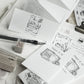 Black Milk Project "Pages of Me" Perforated Memo Sheets