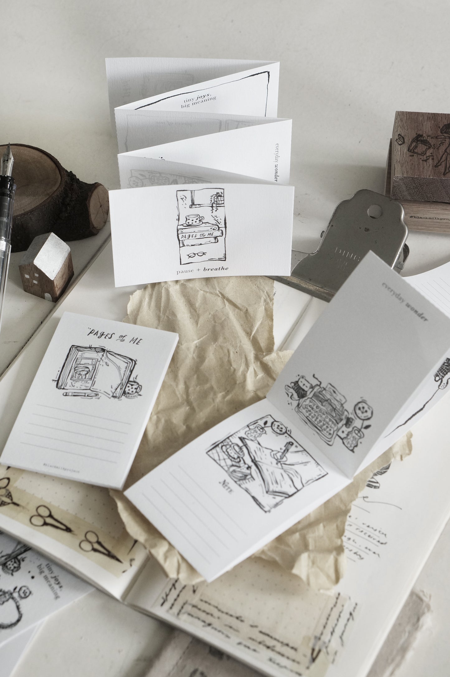 Black Milk Project "Pages of Me" Perforated Memo Sheets