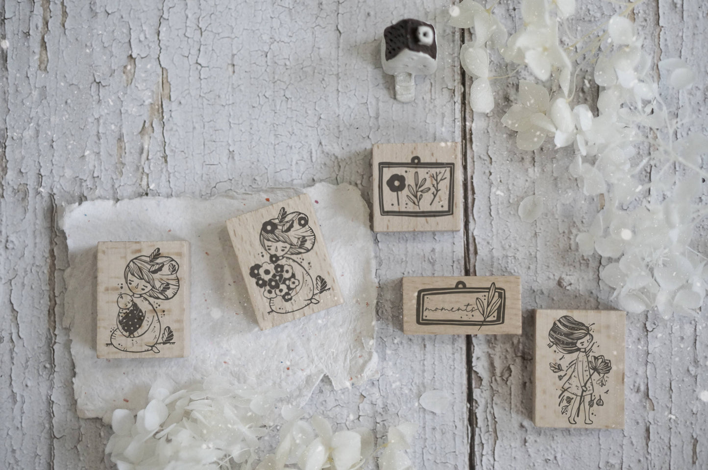 Black Milk Project Moments II Series Rubber Stamp - Baby