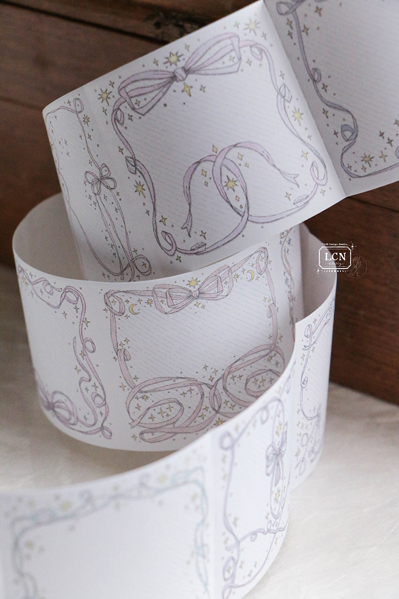 LCN Design Studio Bow Frames Peel-and-stick Memo Roll