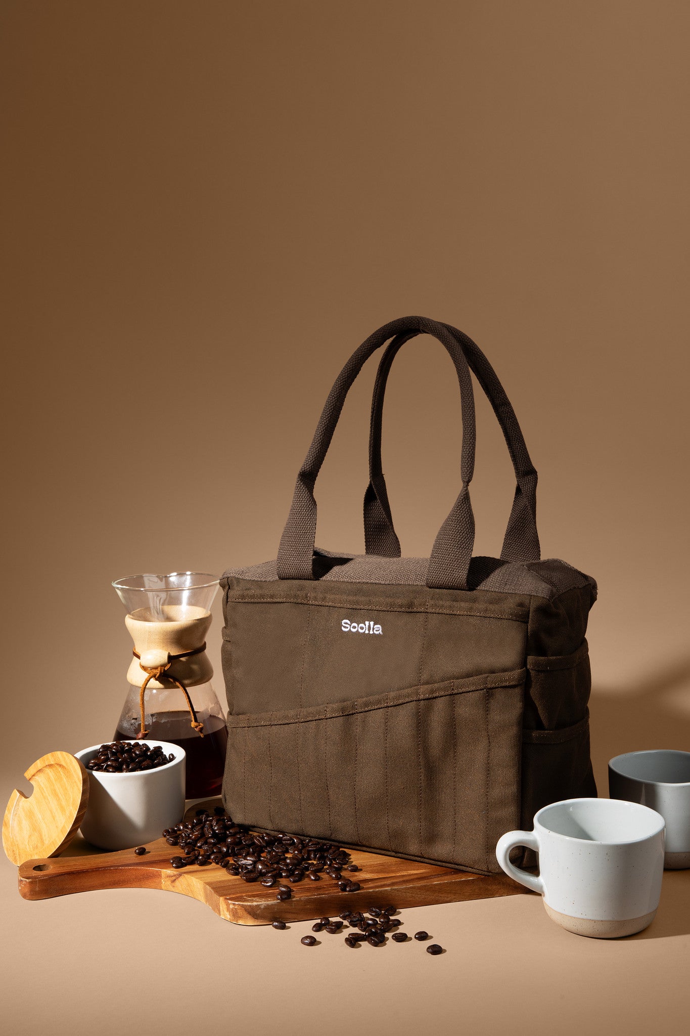 Soolla Studio Artist Bag -  Coffee Bean