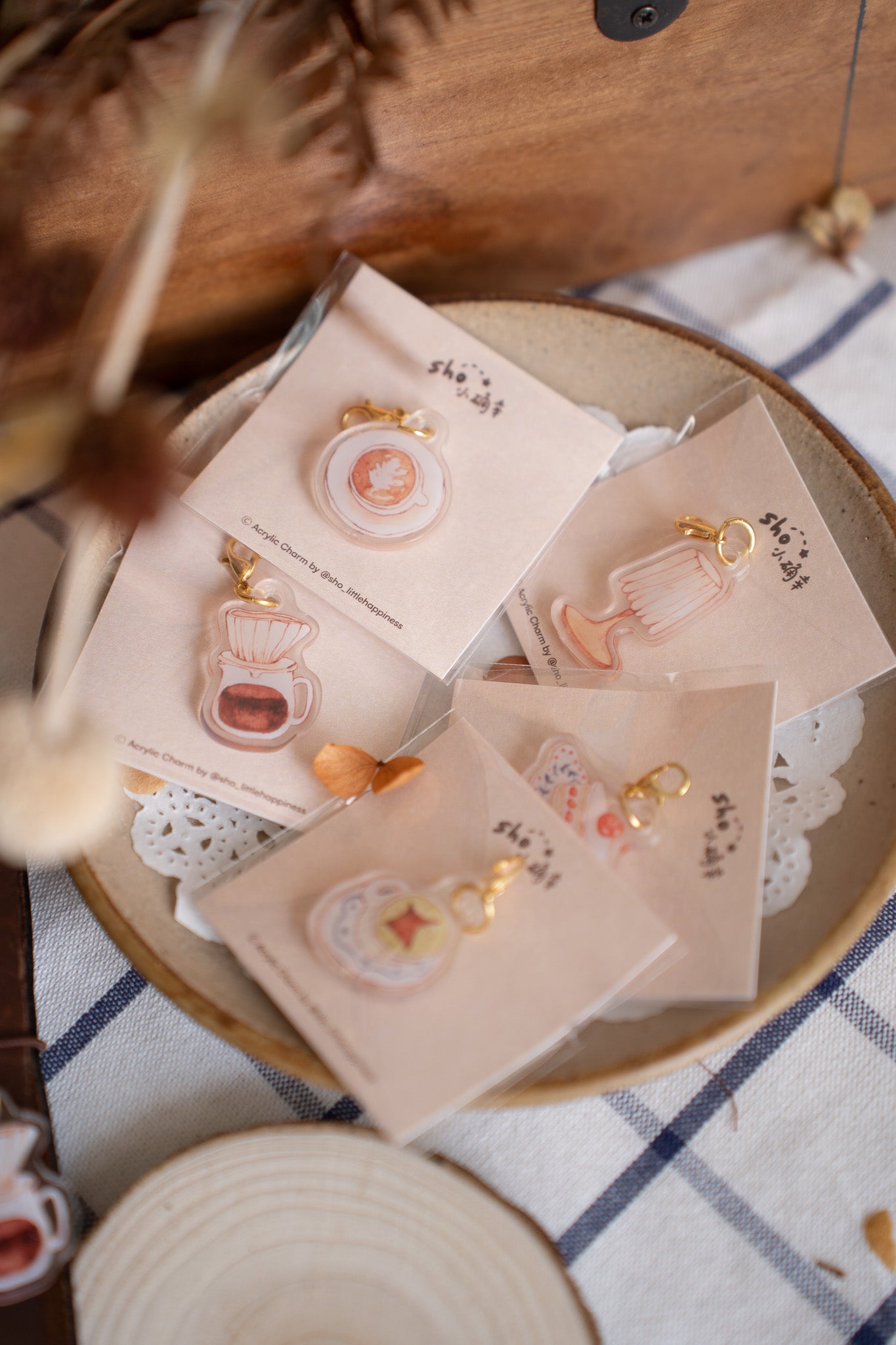 Sho Little Happiness Coffee Days Journal Trinkets, 2 designs