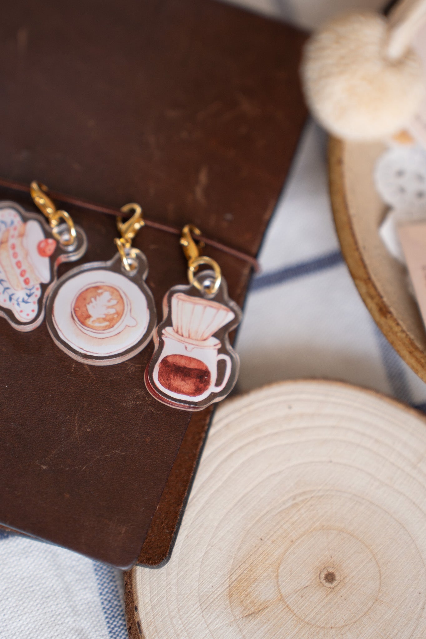 Sho Little Happiness Coffee Days Journal Trinkets, 2 designs