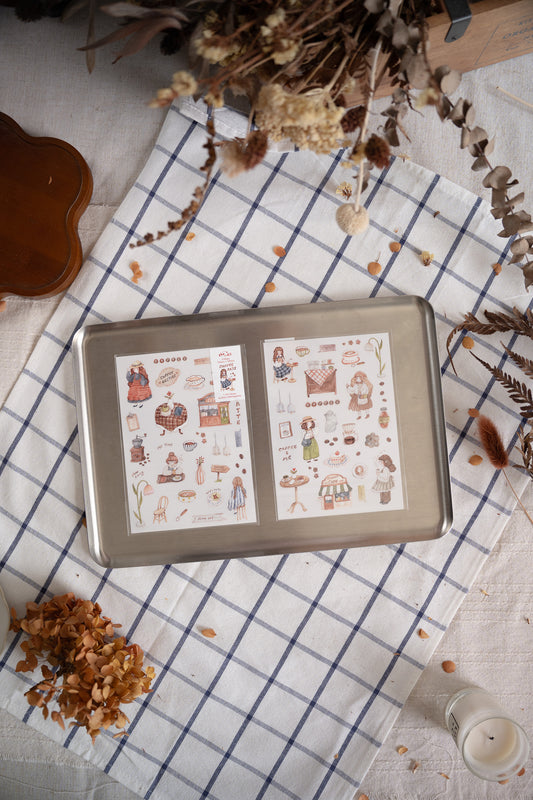 Sho Little Happiness Coffee Days PET Sticker Set