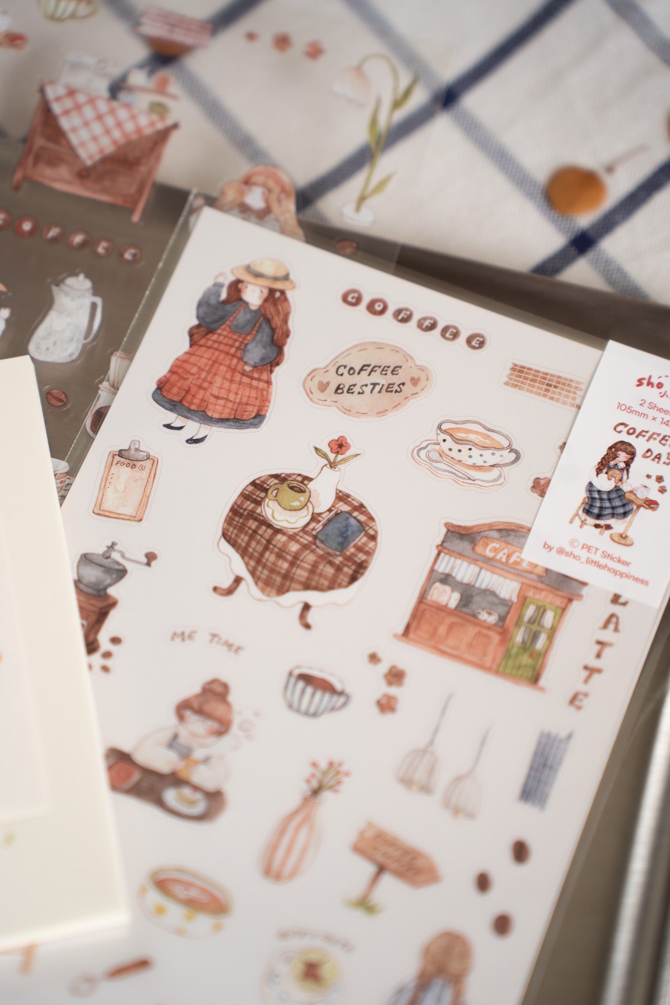 Sho Little Happiness Coffee Days PET Sticker Set