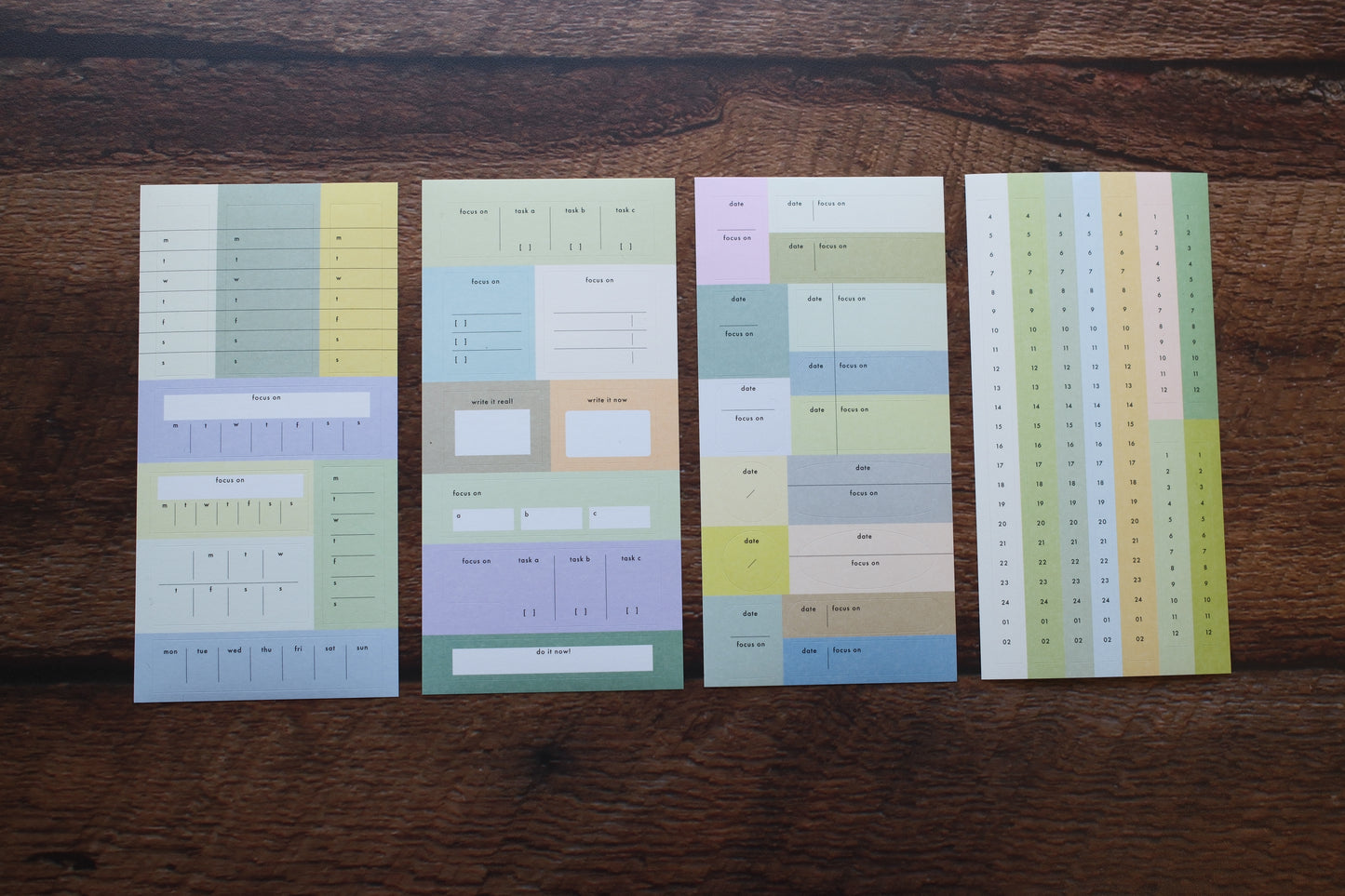 analogue keeper Beginning Sticker - 4 designs