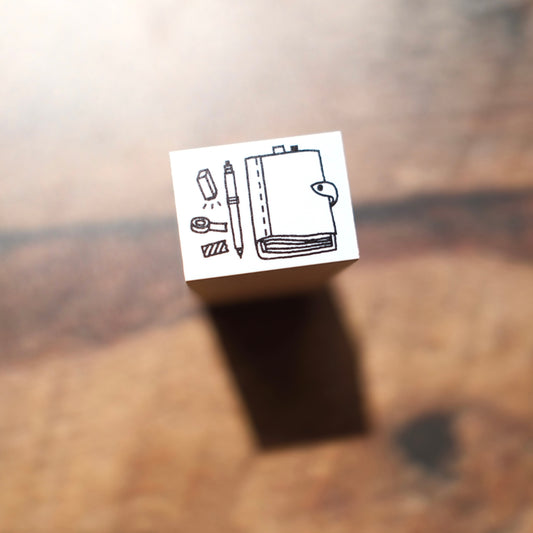 siawasehanko SUNKODO Planner and Stationery Small Rubber Stamp