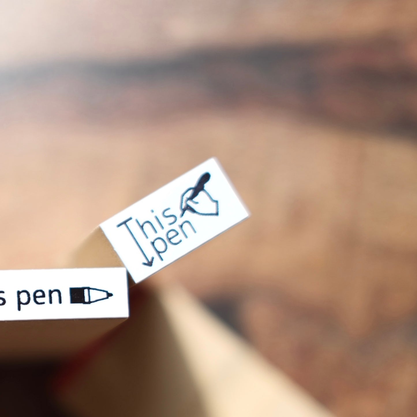 siawasehanko SUNKODO This Pen Rubber Stamp