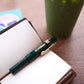 Littlelu x Kaweco Working Hard Fountain Pen - Green, with Gold Clip