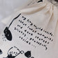 Eileen Tai Drawstring Pouch - My Tiny World Inside (Black)