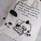 Eileen Tai Drawstring Pouch - My Tiny World Inside (Black)
