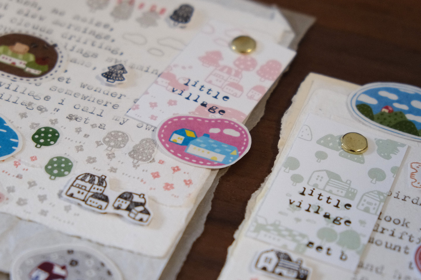 Eileen Tai Little Village Sticker Sheet