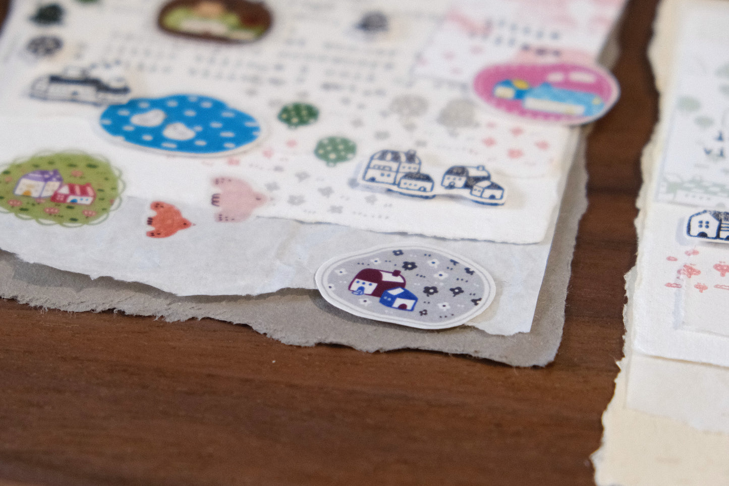 Eileen Tai Little Village Sticker Sheet