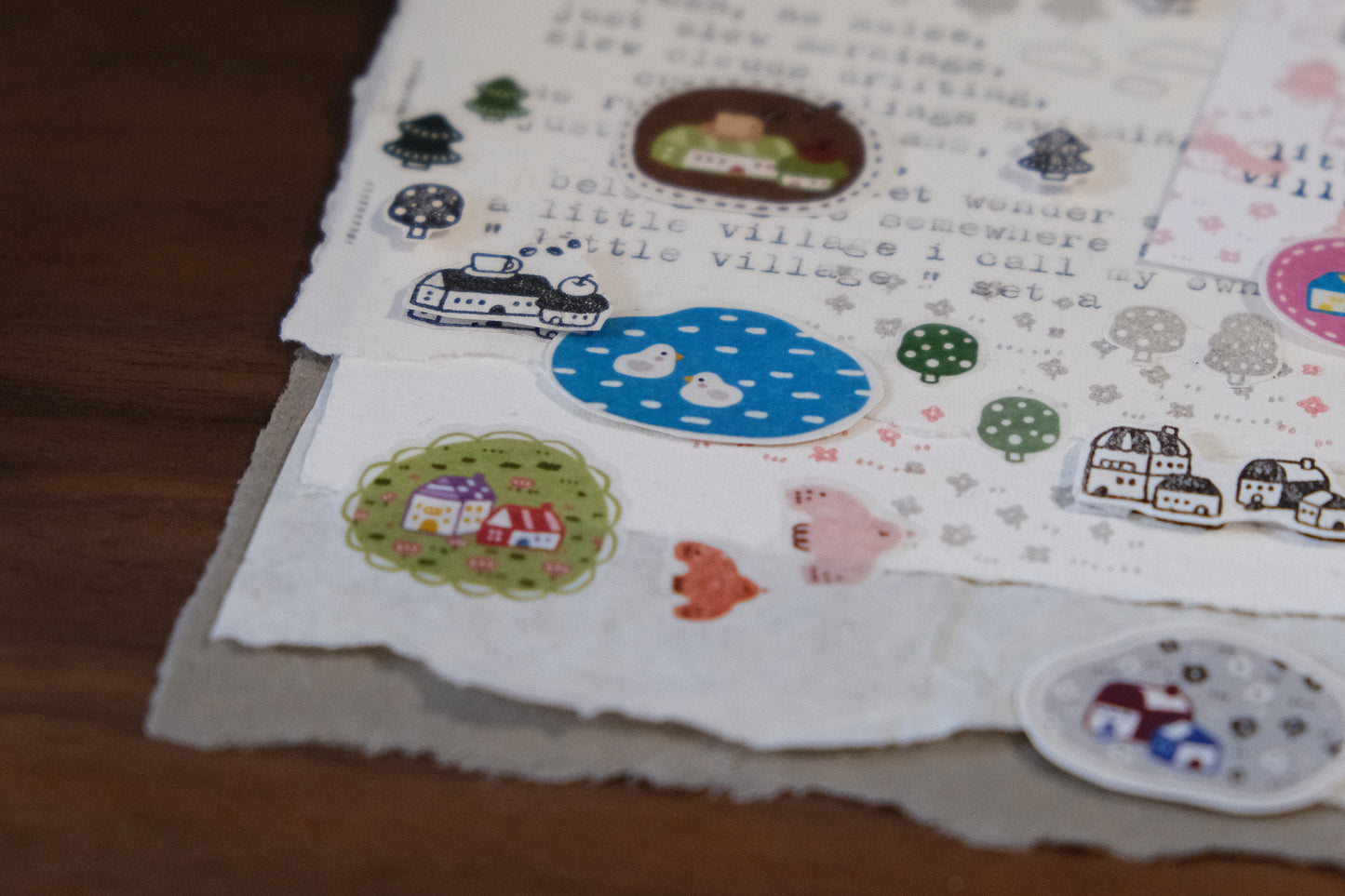 Eileen Tai Little Village Sticker Sheet