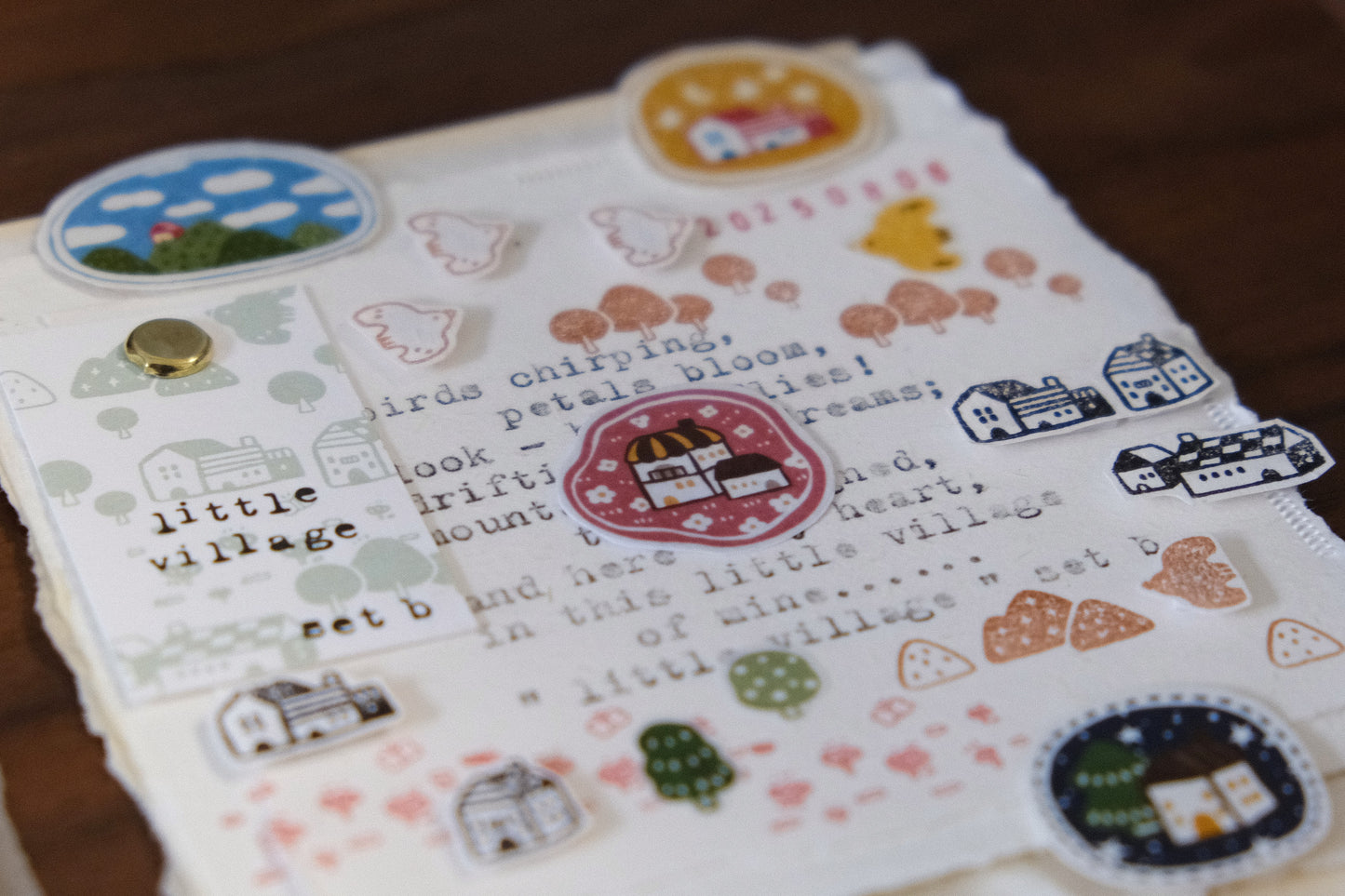Eileen Tai Little Village Sticker Sheet