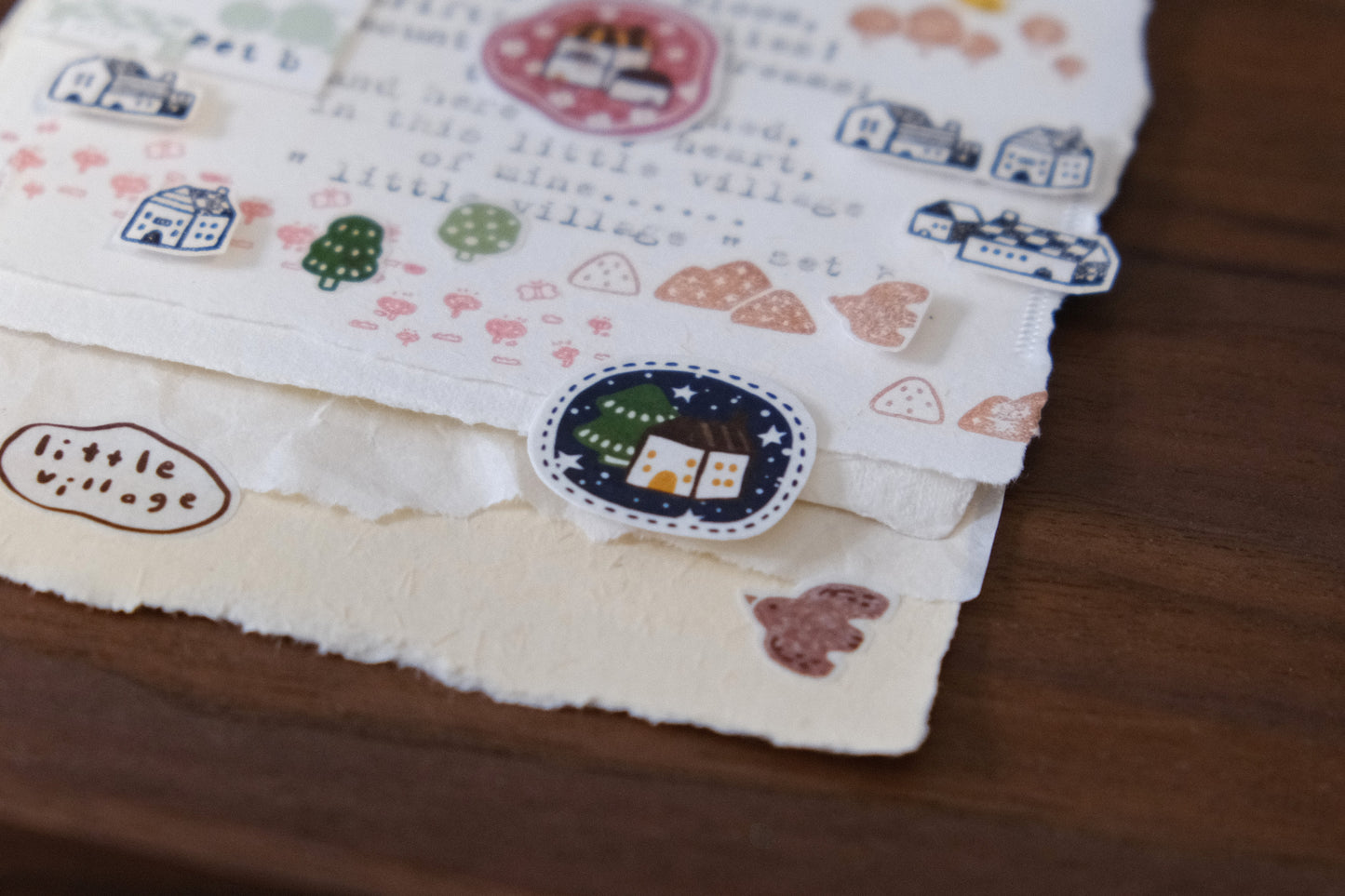 Eileen Tai Little Village Sticker Sheet