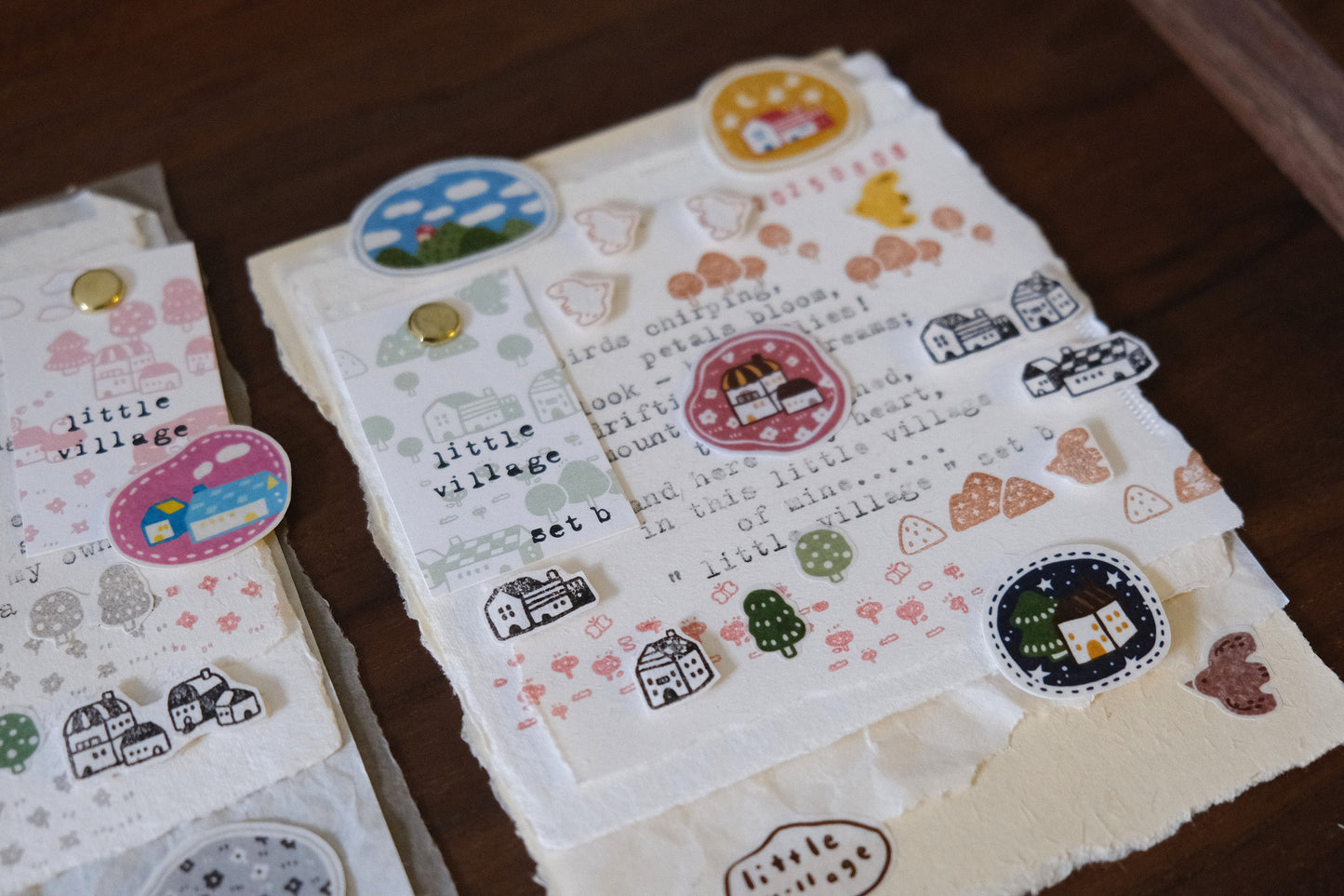 Eileen Tai Little Village Sticker Sheet