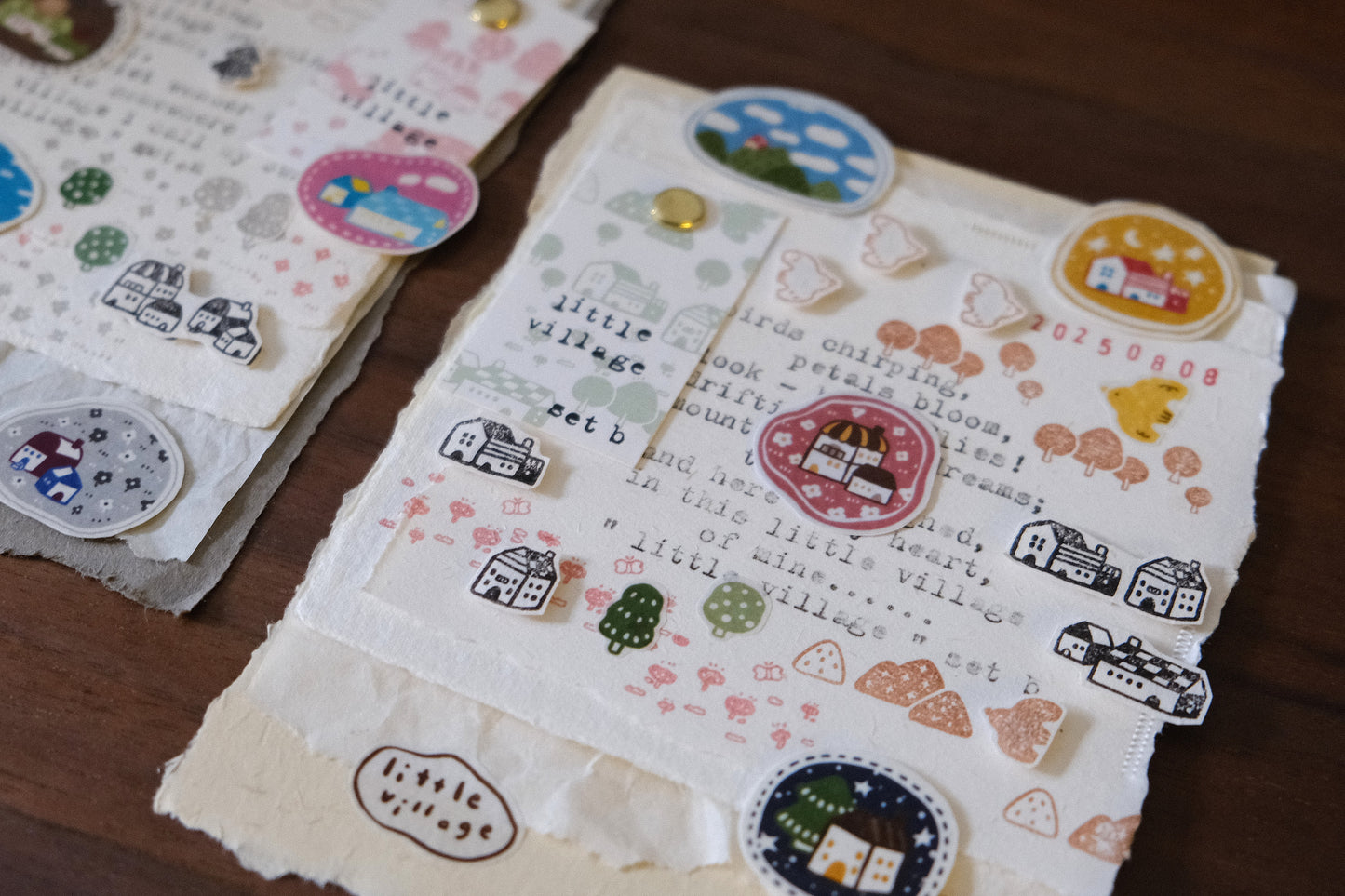 Eileen Tai Little Village Sticker Sheet