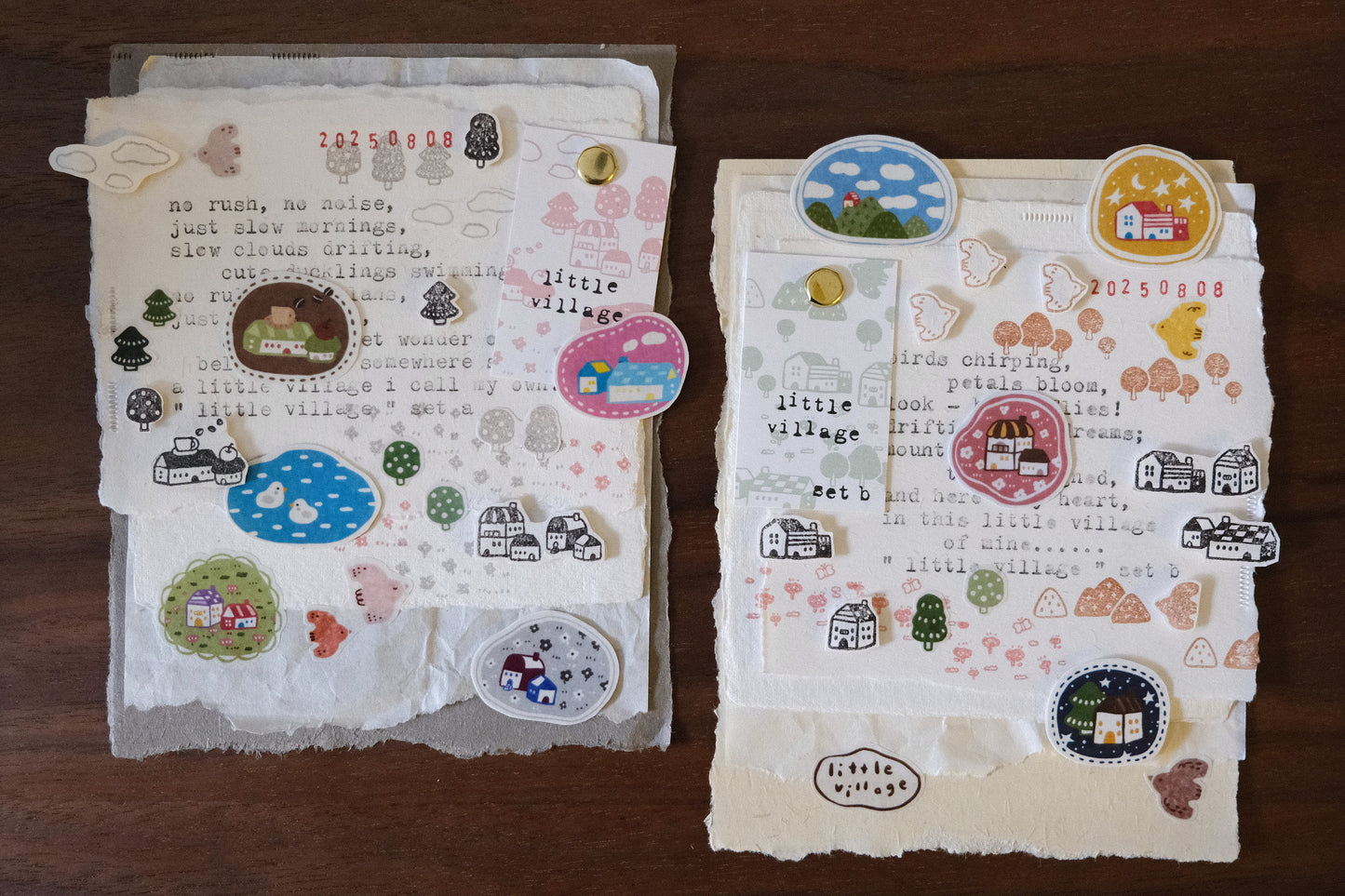 Eileen Tai Little Village Sticker Sheet