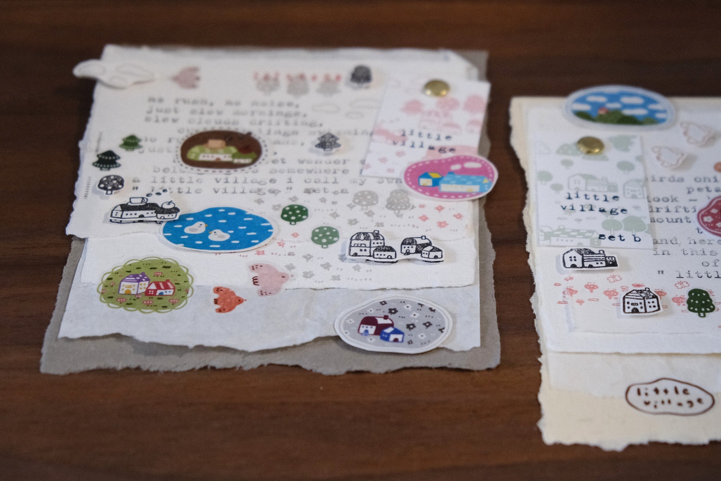Eileen Tai Little Village Sticker Sheet