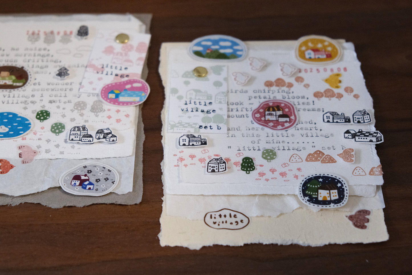 Eileen Tai Little Village Sticker Sheet
