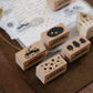 Eileen Tai Rubber Stamp Set - Little Village, Set A