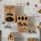 Eileen Tai Rubber Stamp Set - Little Village, Set A