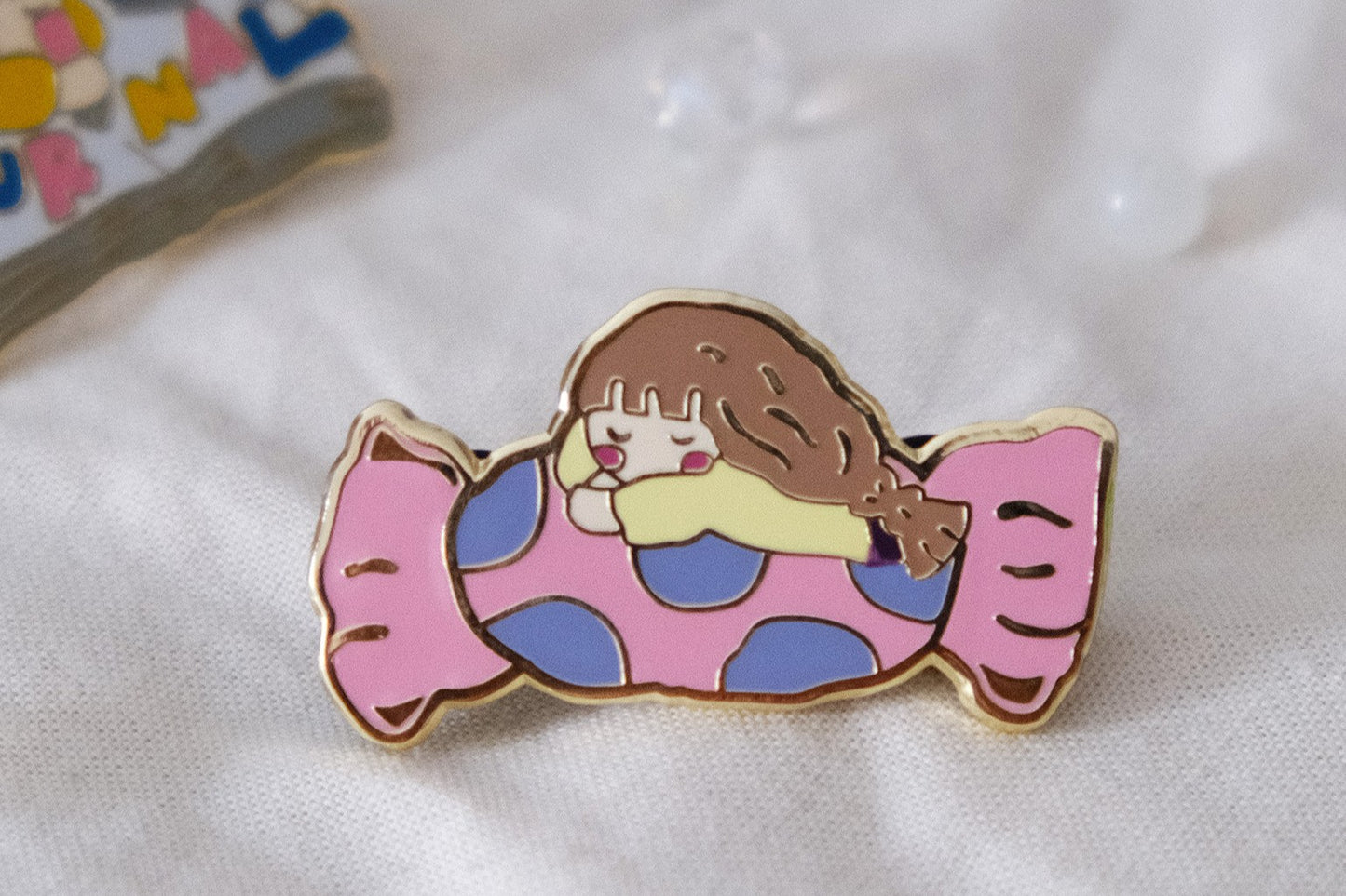 Eileen Tai Enamel Pin - Sweet Like Candy