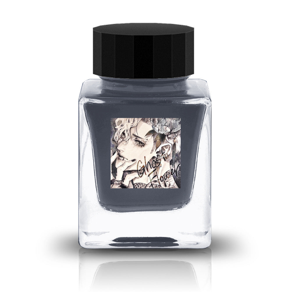 Tono & Lims Bottled Ink - Ghost Flower, Friendship Collection