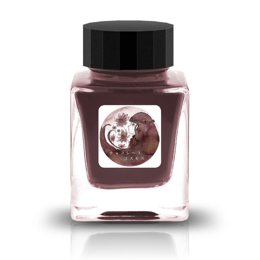 Tono & Lims Bottled Ink - Chocolate Cosmos (チョコレートコスモス), Friendship Collection